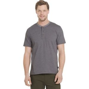 G.H. BASS & CO. Men's Short-Sleeve Jersey Henley
